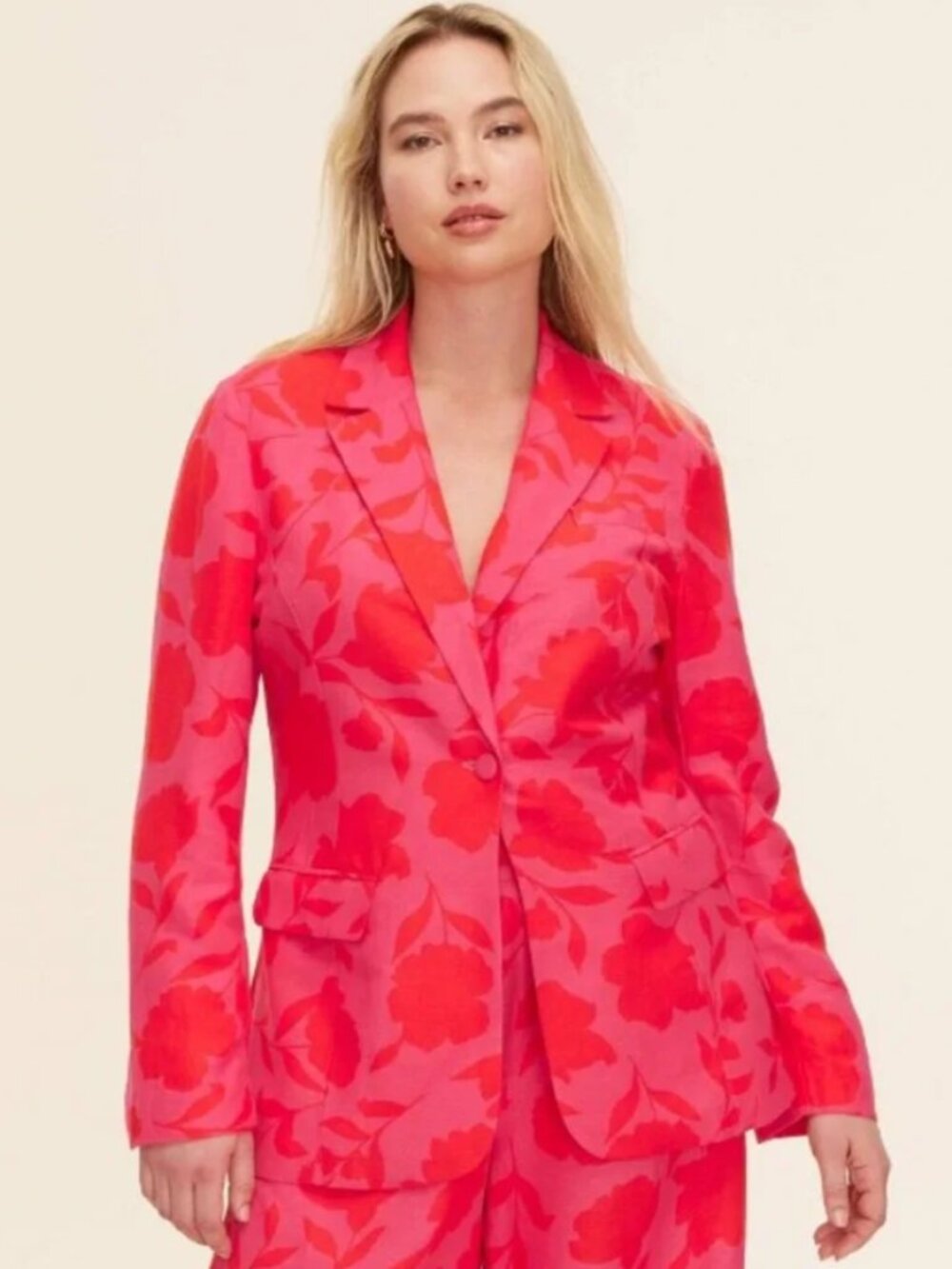 Kate Spade x Target Women's Classic Rose Blazer